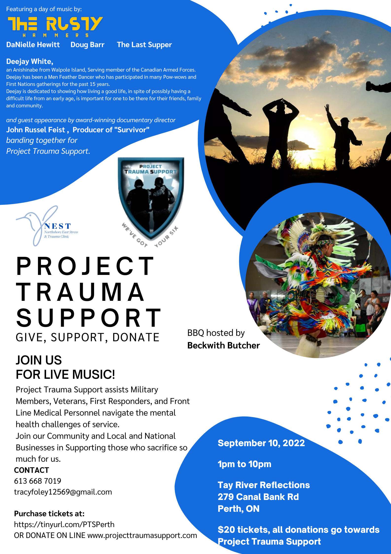 Project Trauma Support - JOIN US FOR LIVE MUSIC! 