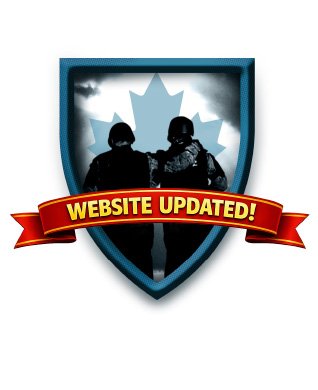 Project Trauma Support logo with red ribbon banner reading “Website Updated,” symbolizing a newly redesigned website for trauma support programs.