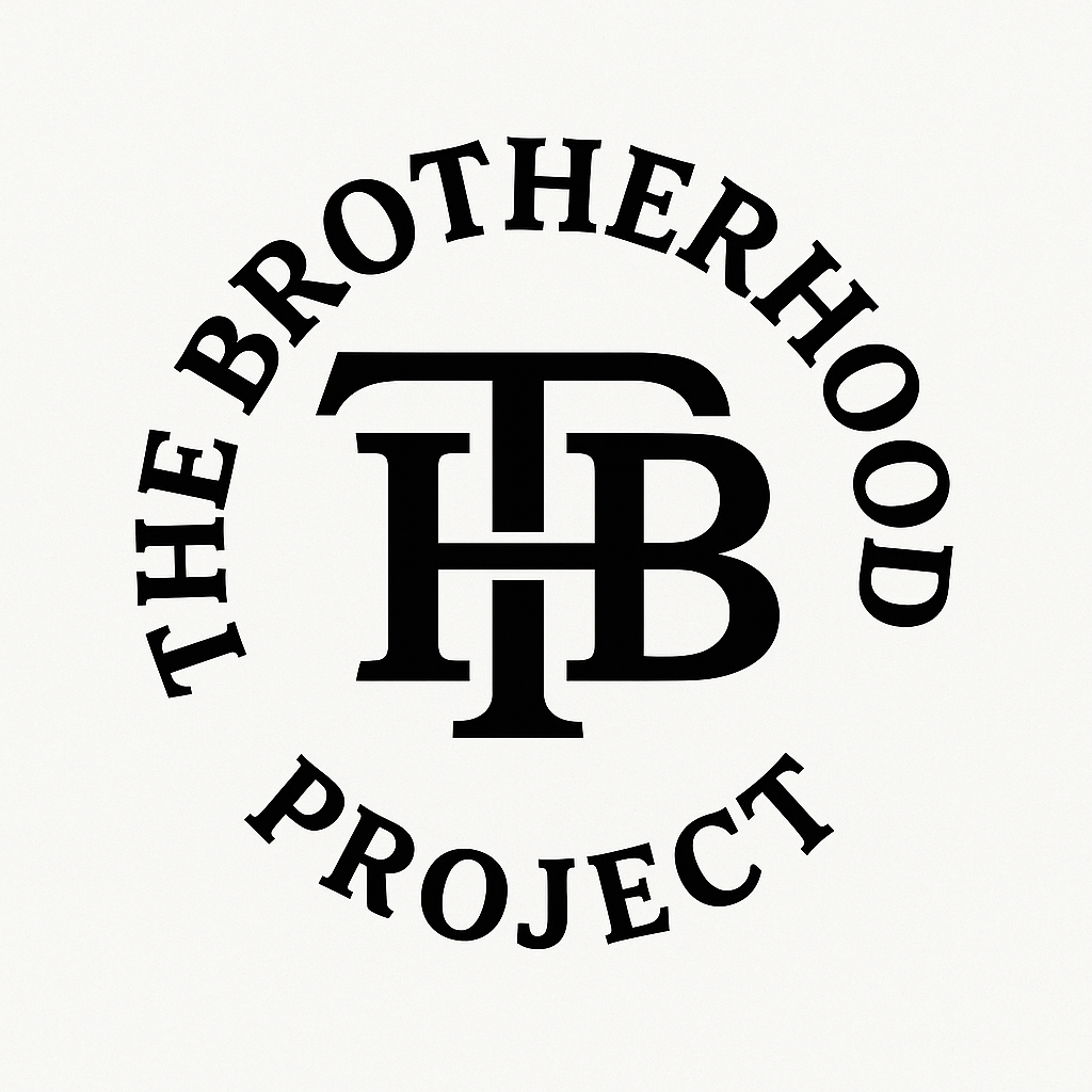 The Brotherhood Project logo promoting mental health awareness and support for Project Trauma Support.